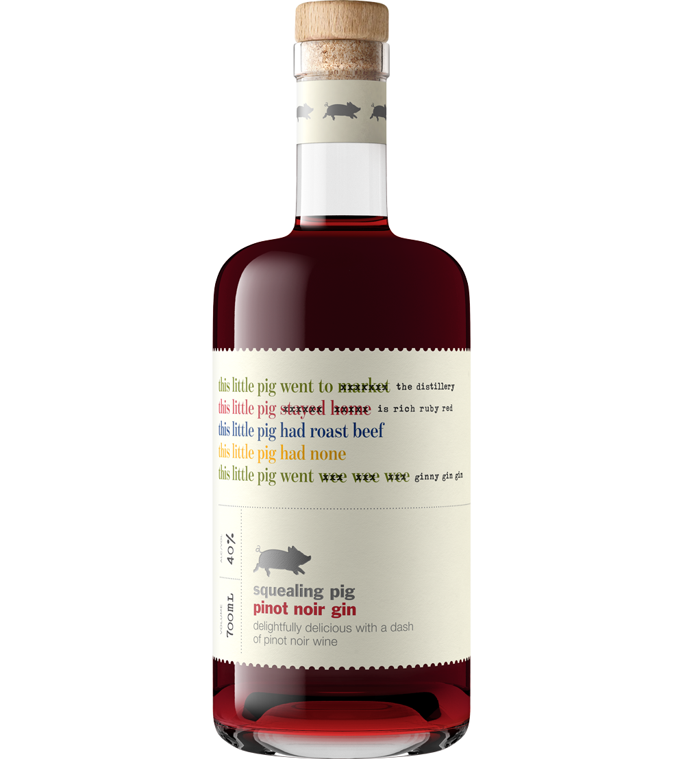 Squealing Pig Pinot Noir Gin 700ml Wine Case Delivery The Grape Bunch